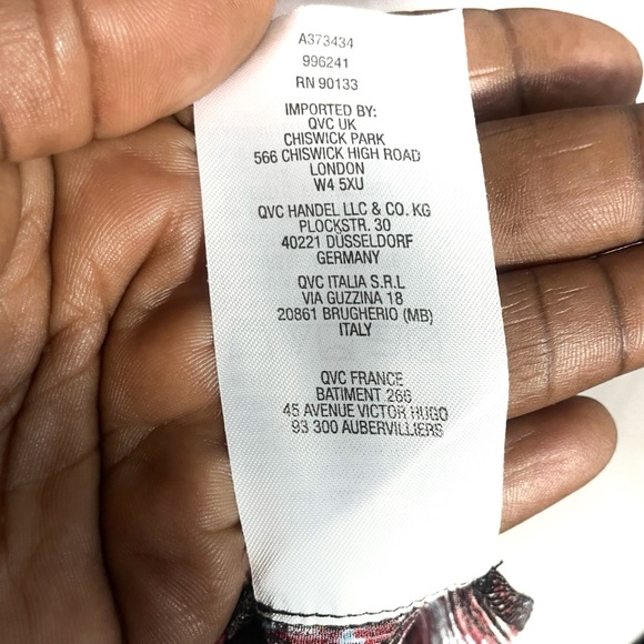 Belle by Kim Gravel Boho Moroccan Printed Blouse Size XL - Picture 7 of 10